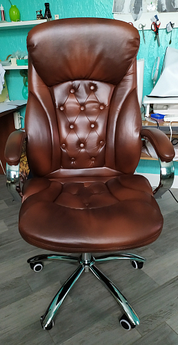 Компьютерное кресло Rich коричневое фото покупателя 26